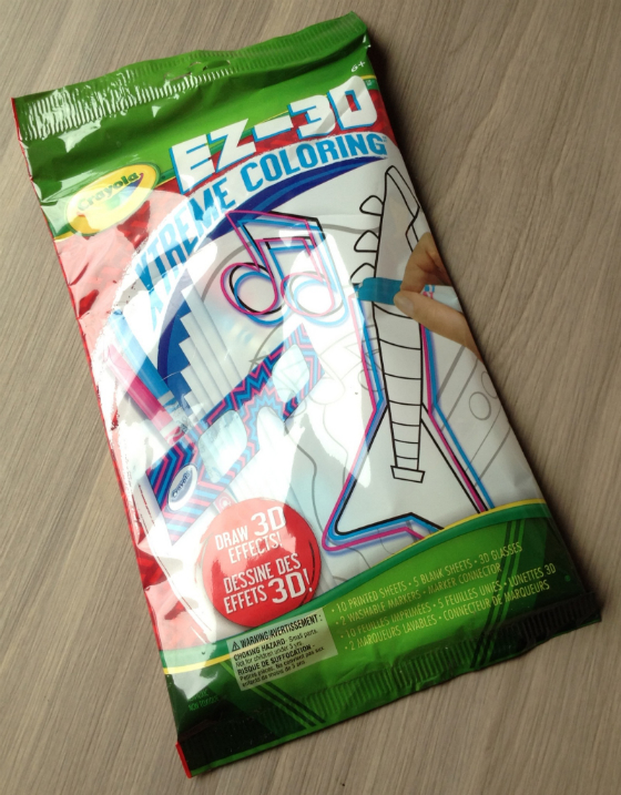 Nerd Block Junior Girls Subscription Box Review - May 2014 Crayola