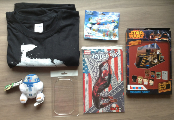 Nerd Block Subscription Box Review - May 2014 Items