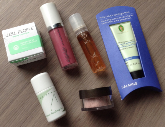Saffron Rouge Beauty Subscription Box Review - May 2014 Items