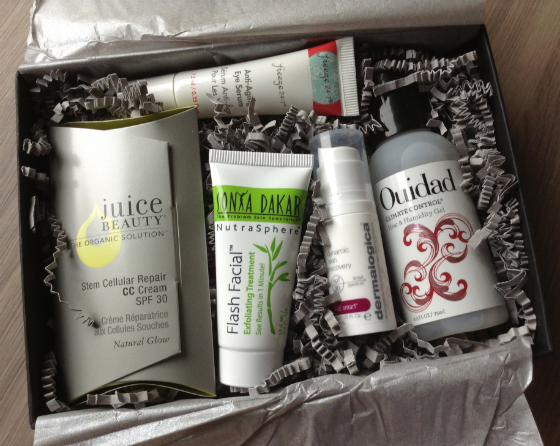 Sample Society Beauty Subscription Box Review - May 2014 Items