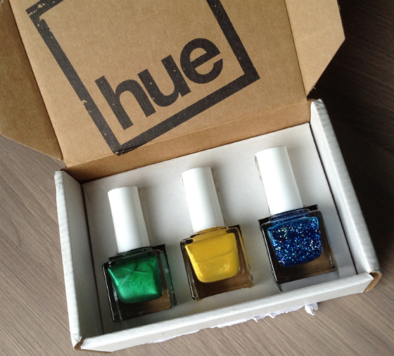 Square Hue Nail Polish Subscription Box Review - May 2014 Colors