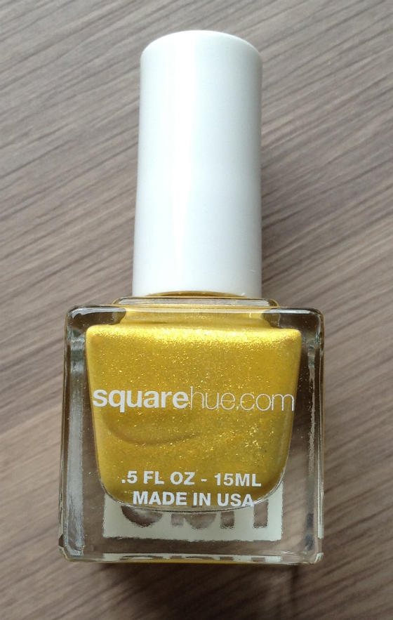 Square Hue Nail Polish Subscription Box Review - May 2014 Yellow