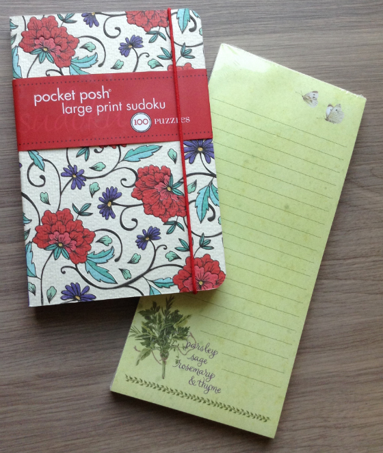Tandem Lane Subscription Box Review - May 2014 Notepad