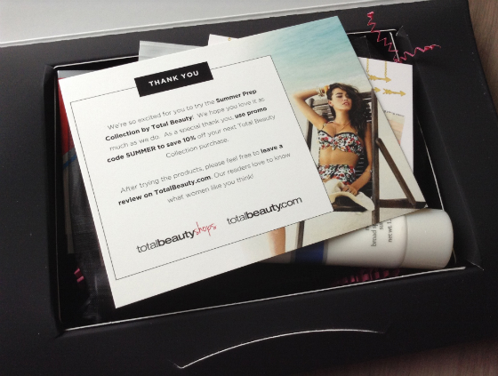 Total Beauty Summer Prep Collection Review & Coupon First Look