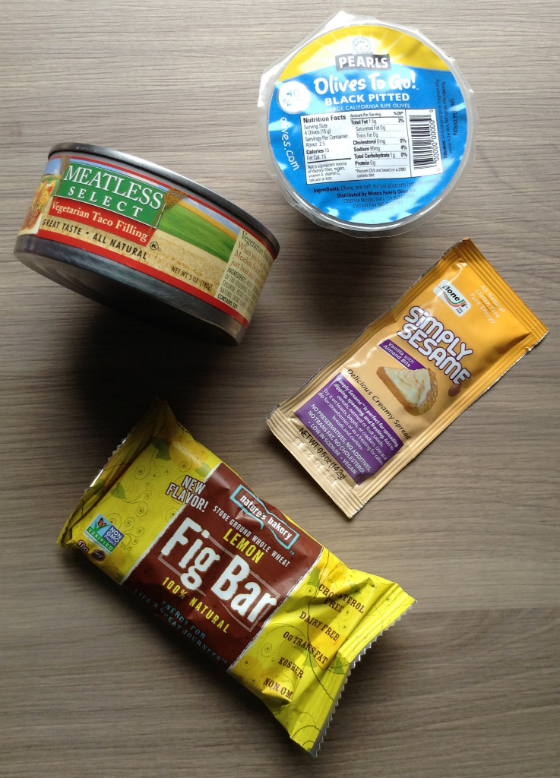 Vegan Cuts Snack Box Subscription Review - May 2014 Fig Bar