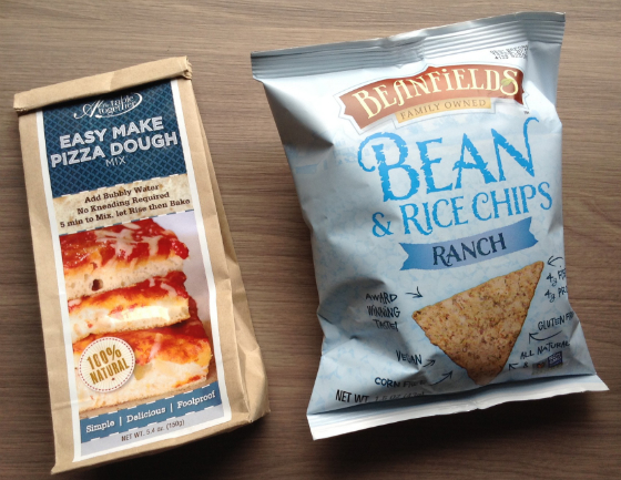 Vegan Cuts Snack Box Subscription Review - May 2014 Pizza