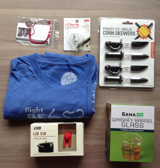 Verbal Fancy Box Subscription Review & Coupon - April 2014 Items