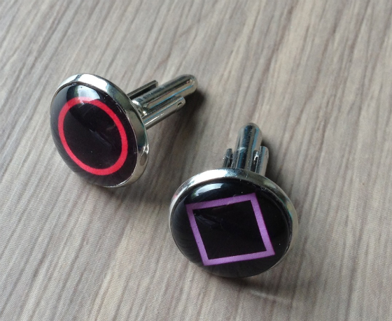 Verbal Fancy Box Subscription Review - May 2014 Cuff Links