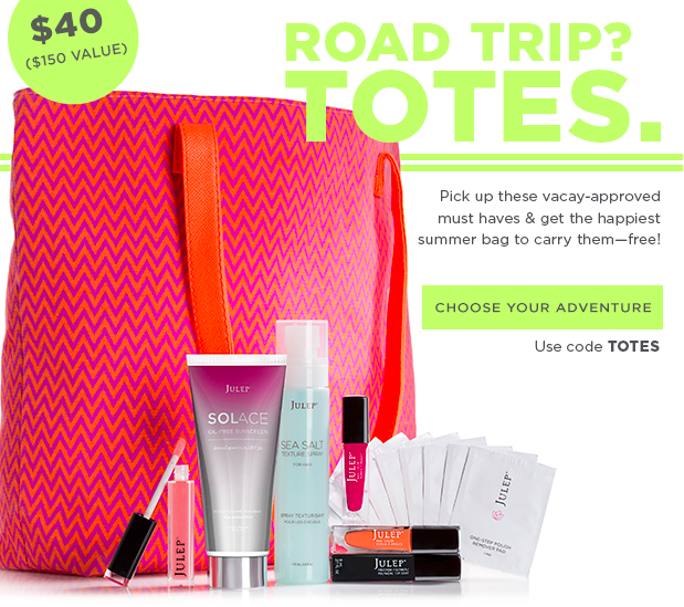 New Julep Summer's In The Bag Gift Set & Free Tote