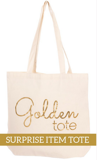 Golden Tote Surprise Items!