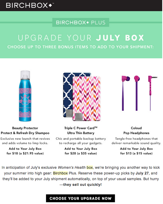 Birchbox Plus