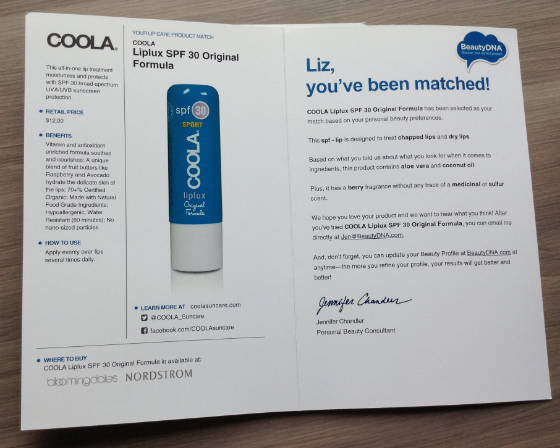 Beauty DNA Subscription Box Review - June 2014 Info
