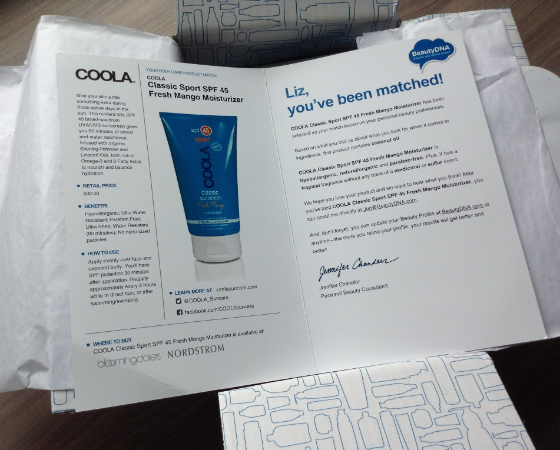 Beauty DNA Subscription Box Review - June 2014 SPF