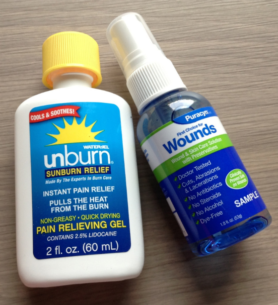Bestowed Subscription Box Review & Coupon - June 2014 Sunburn