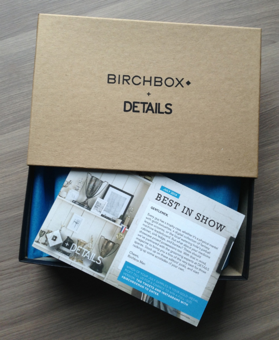 Birchbox Man Review & Coupon - July 2014 Details