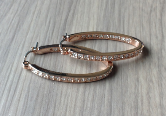 Cate & Chloe Jewelry Subscription Review & Coupon – June 2014 Earrings Close Up