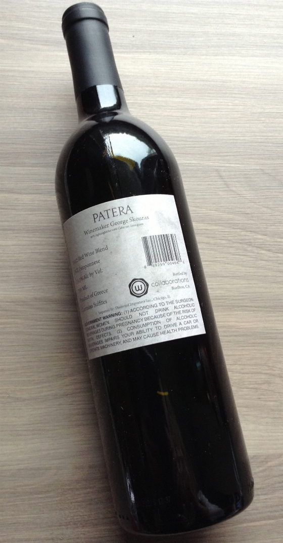 Club W Wine Subscription Box Review - July 2014 Label