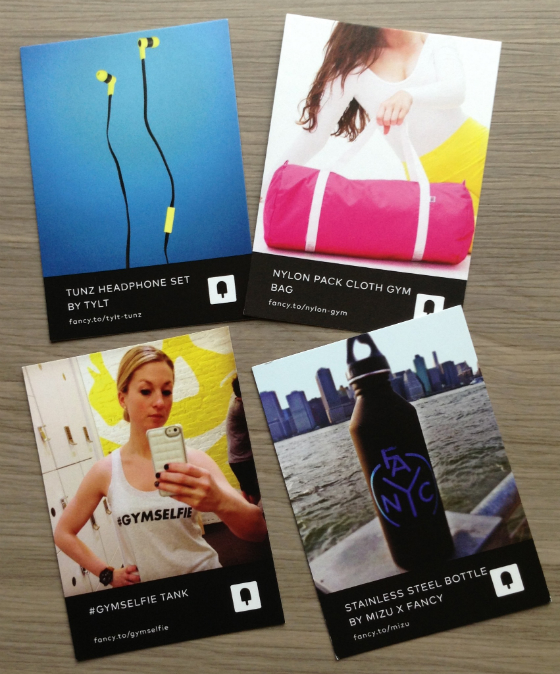 Fancy Box Subscription Review - June 2014 Cards