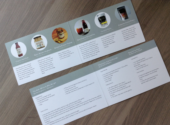 Fancy Food Subscription Box Review - June 2014 Cards