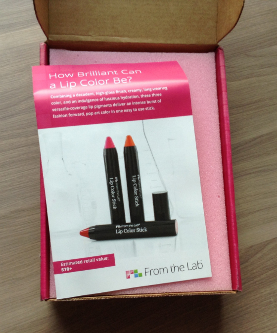 From The Lab Beauty Subscription Box Review - June 