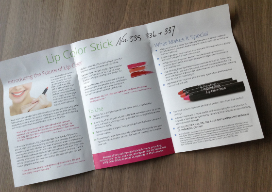 From The Lab Beauty Subscription Box Review - June 2014 Info