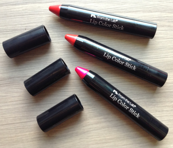 From The Lab Beauty Subscription Box Review - June 2014 Sticks