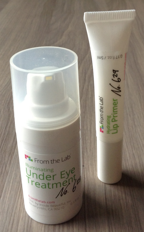 From The Lab Beauty Subscription Box Review - May 2014 Products