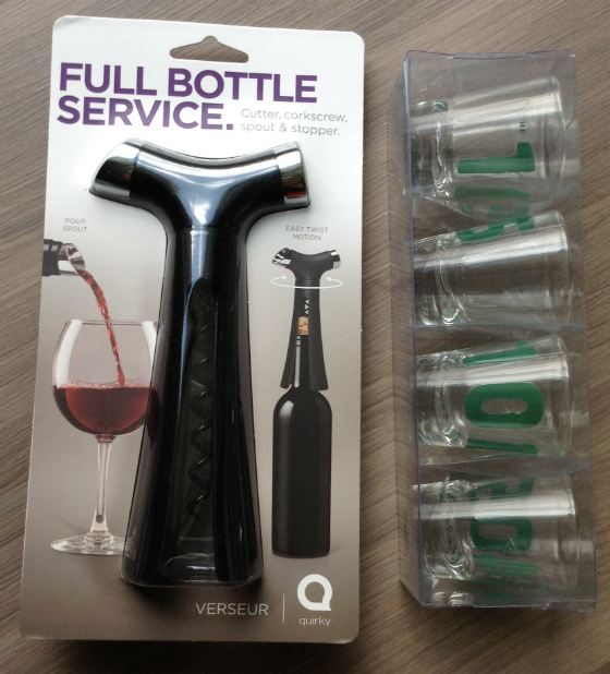 Kelly Rowland Fancy Box - June 2014 Shot Glasses