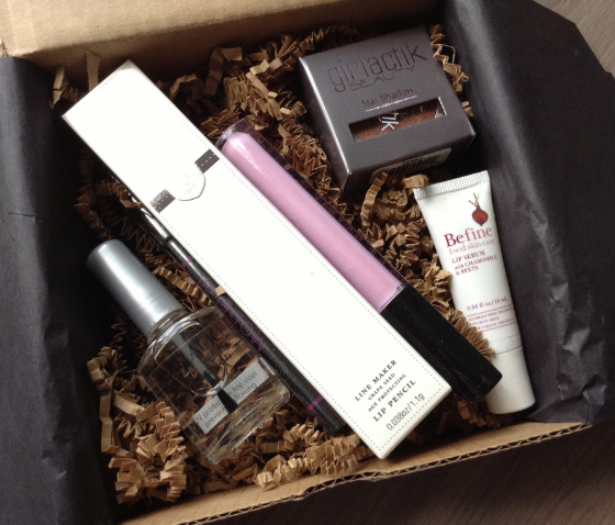 Lip Factory Beauty Subscription Box Review - June 2014 Items