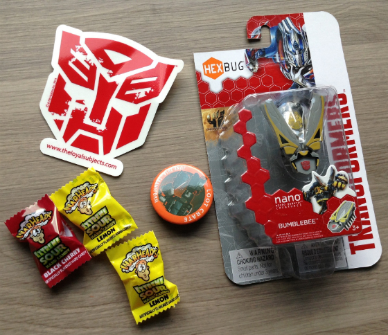 Loot Crate Subscription Box Review & Coupon - June 2014 Sticker