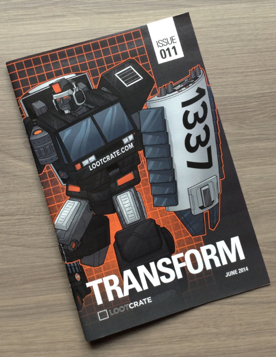 Loot Crate Subscription Box Review & Coupon - June 2014 Transform
