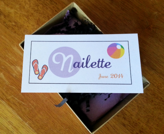 Nailette Nail Polish Subscription Box Review - June 