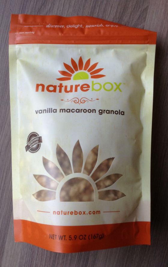 Nature Box Review & 50% Off Coupon - July 2014 Granola