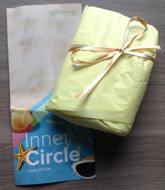 Saffron Rouge Beauty Subscription Box Review – June 2014 First Look