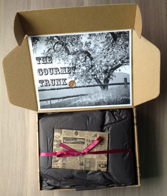 Gourmet Taste Trunk Subscription Box Review & Coupon - May 2014 First Look