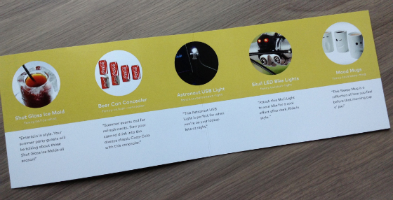 Verbal Fancy Box Subscription Review - June 2014 Card