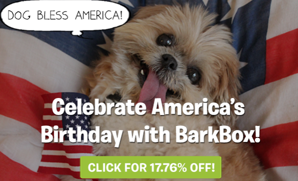 3 Days Only – 17.76% Off Any BarkBox Subscription!