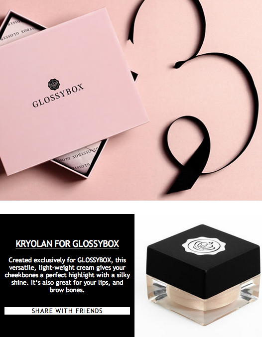 GlossyBox August 2014 Sneak Peek
