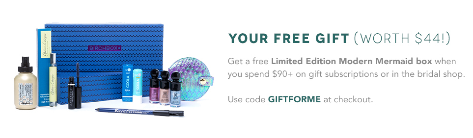 Birchbox Mermaid Limited Edition Box Free with $90 Purchase!