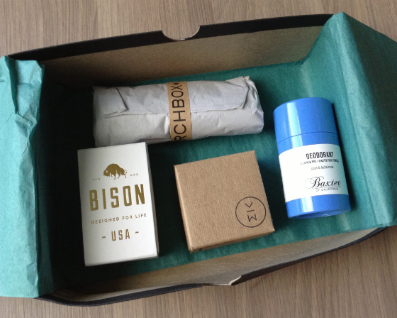 Birchbox Man Subscription Box Review – August 2014 Items