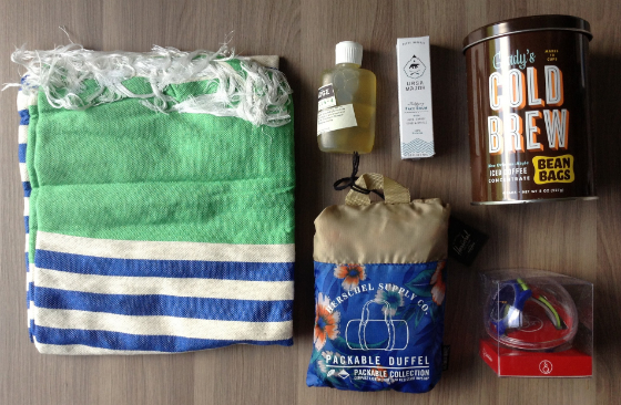 Birchbox Man + Cool Hunting Summer Collection Box Review Items