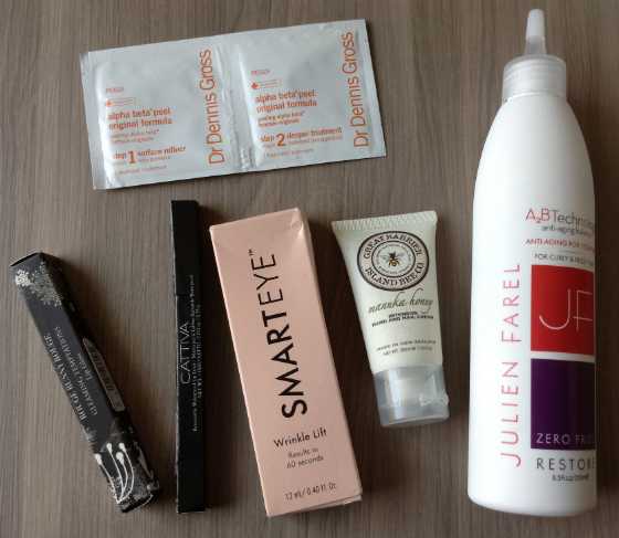 Blush Mystery Beauty Box Subscription Review - July 2014 Items