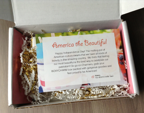 BoxyCharm Beauty Subscription Box Review – July 2014 First Look