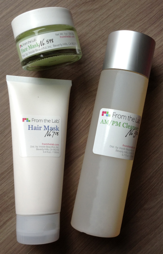 From The Lab Beauty Subscription Box Review – July 2014 Cleanser