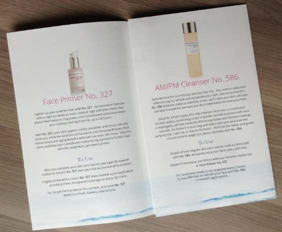 From The Lab Beauty Subscription Box Review – July 2014 Info