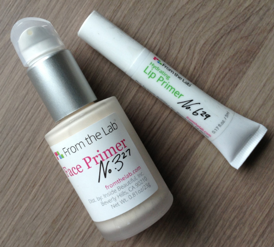 From The Lab Beauty Subscription Box Review – July 2014 Primer