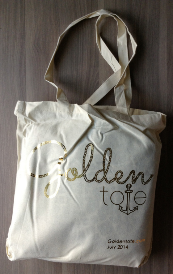 Golden Tote Review - July 2014 Tote
