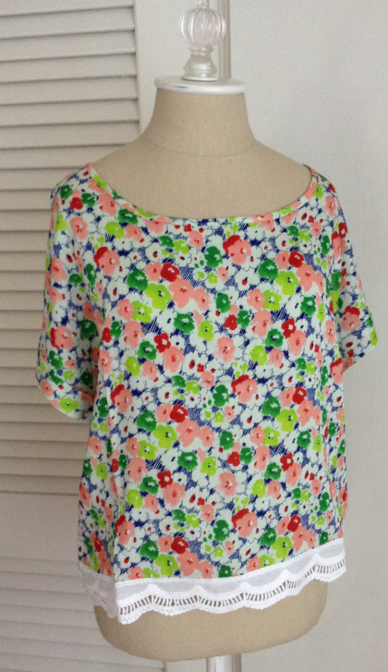 Golden Tote Review - July 2014 Floral