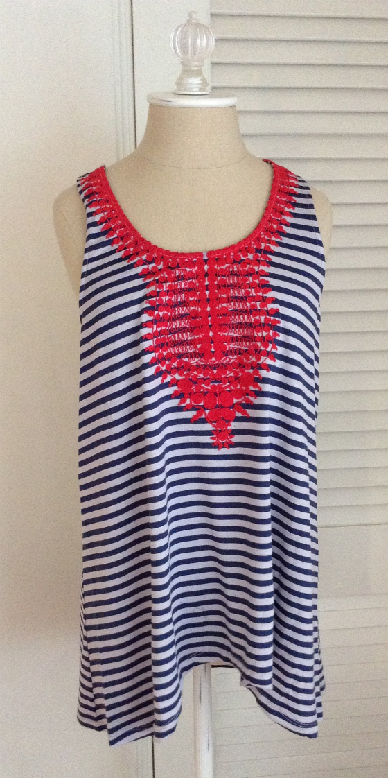 Golden Tote Surprise Tote Review - Tote 2! Tank Striped