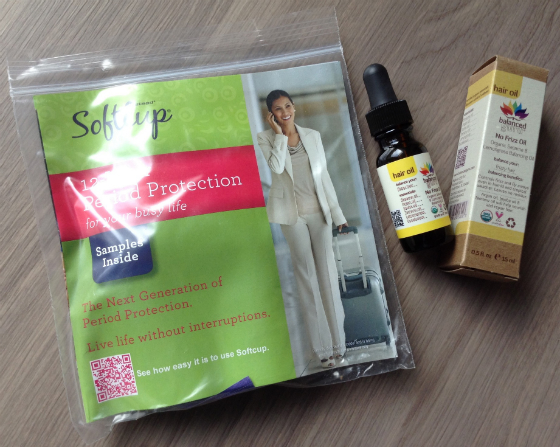 GoodeBox Eco Beauty Subscription Box Review - July 2014 Oil